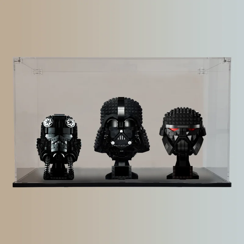 Teca per: 75304-75343-75274 - Darth Vader, Dark Trooper e Pilota di TIE Fighter