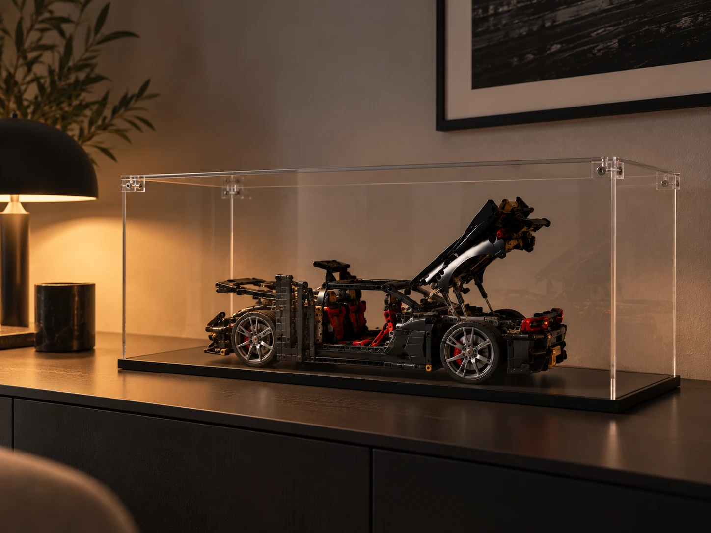 LEGO Technic Koenigsegg esposta con Exporio