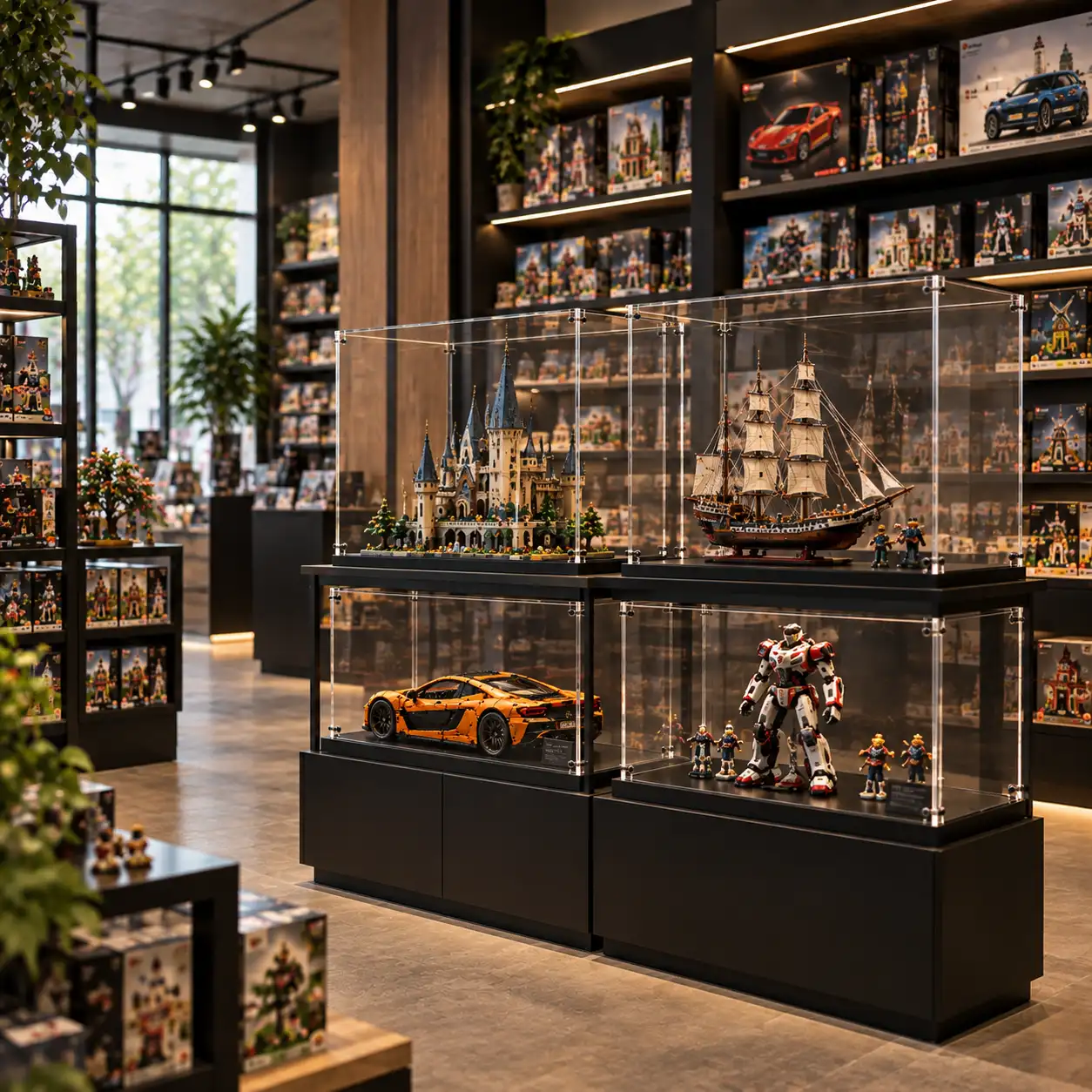Teche Exporio in ambiente retail